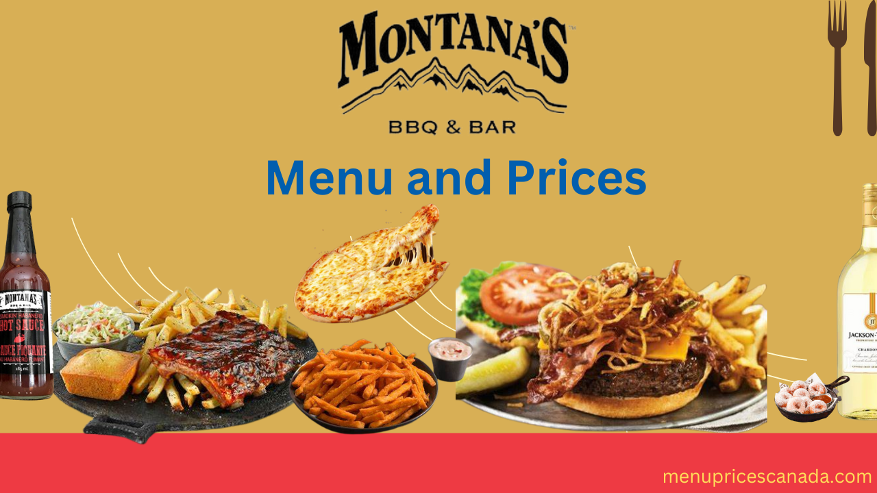 Montanas BBQ and Bar Menu