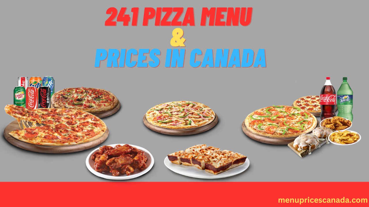 241 Pizza Menu Prices
