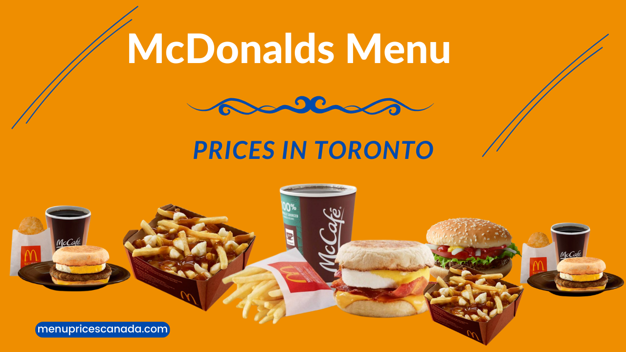 McDonalds Menu Prices in Toronto