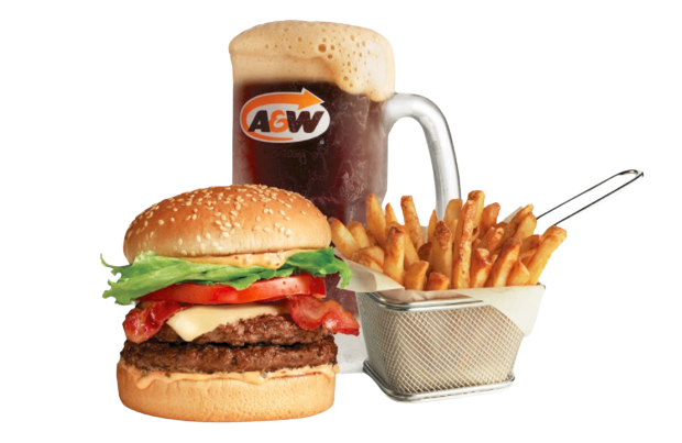 Double Mozza Burger® Combo from A&W Menu