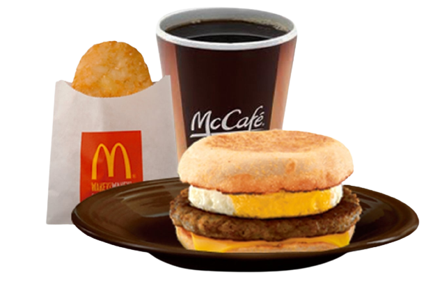 Muffin & Coffee Pairing from Mcdonalds Menu