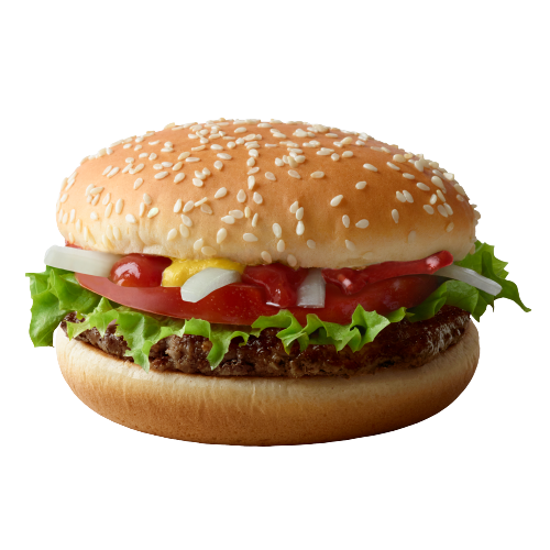 Hamburger from Mcdonalds Menu