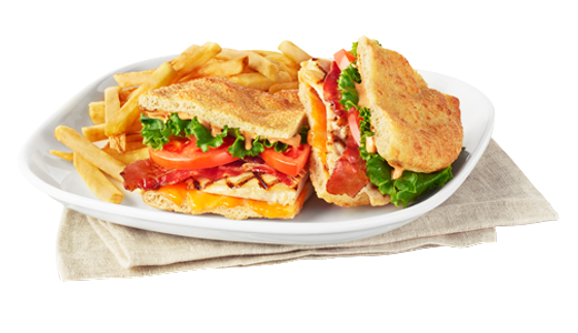 Grilled Chicken Clubhouse from Boston Pizza Menu