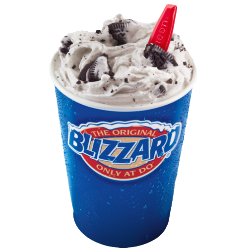 OREO® Cookie Blizzard® Treat from Dairy Queen