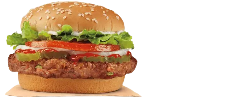 BK VEGGIE Burger Meal from Burger King Menu