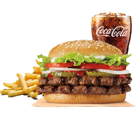 Double WHOPPER from Burger King Menu