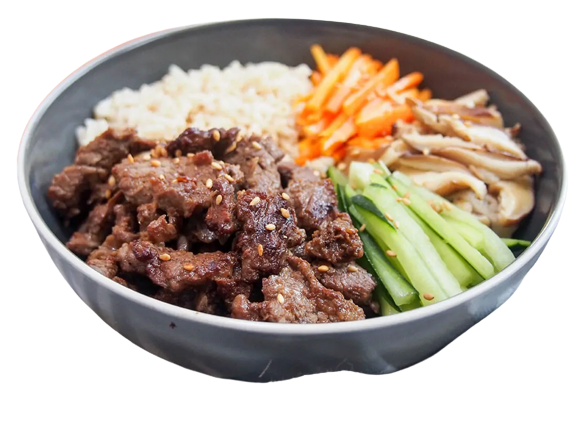 Korean Beef Bulgogi Combo from Wok Box Menu